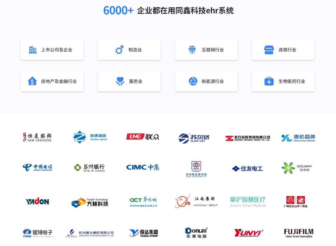 同鑫HR系統(tǒng)案例 同鑫HR系統(tǒng)案例